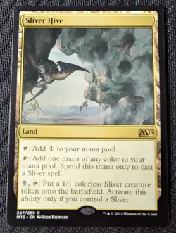 MTG Sliver Hive Magic 2015 (M15) Near Mint Regular Rare - Image 1