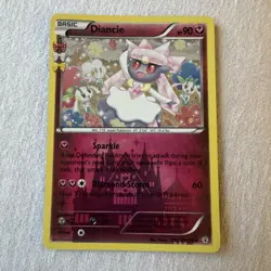 Pokemon Card Diancie Generations Radiant Collection Reverse RC22/RC32 HOLO LP XY - Image 1