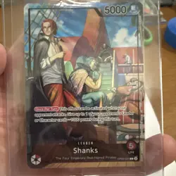 SHANKS OP09-001 Promo Card Holo PSA Limited Edition 2025 MAG One Piece | Sealed - Image 1