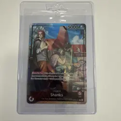 SHANKS OP09-001 Promo Card Holo PSA Limited Edition 2025 MAG One Piece | Sealed - Image 2