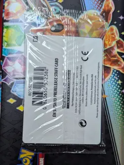 Pokemon Darkness Ablaze SEALED Prerelease Staff Promo Cards Pack SWSH038 - Image 2