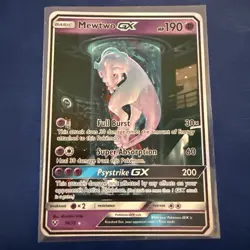Shining Legends Test Tube Mewtwo GX 78/73 Ultra Rare Secret Rare Pokemon Card - Image 1