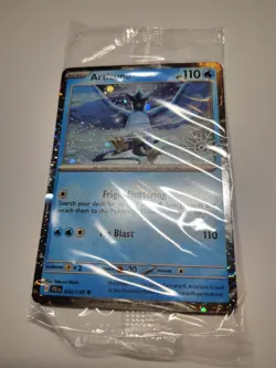 Articuno 032/159 (Holiday Calendar) Snowflake Stamp Promo Pokemon Card SEALED - Image 1