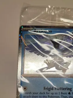 Articuno 032/159 (Holiday Calendar) Snowflake Stamp Promo Pokemon Card SEALED - Image 2