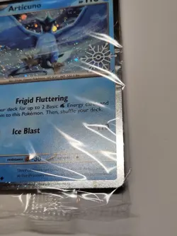 Articuno 032/159 (Holiday Calendar) Snowflake Stamp Promo Pokemon Card SEALED - Image 4