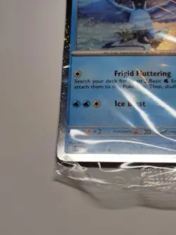 Articuno 032/159 (Holiday Calendar) Snowflake Stamp Promo Pokemon Card SEALED - Image 5