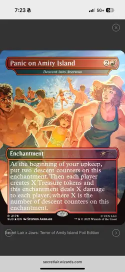 MTG Secret Lair PRESALE - JAWS Terror of Amity Island Set Confirmed Order - FOIL - Image 3