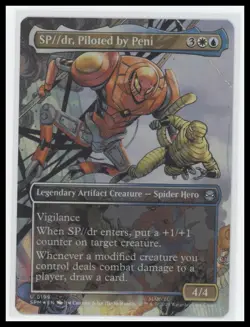 MTG SP dr Piloted by Peni Borderless Foil Rare Marvel 2025 - Image 1