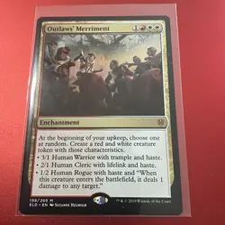1x Outlaws' Merriment (198) The List LP MTG Magic The Gathering x1 MKE - Image 1