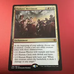 1x Outlaws' Merriment (198) The List LP MTG Magic The Gathering x1 MKE - Image 2