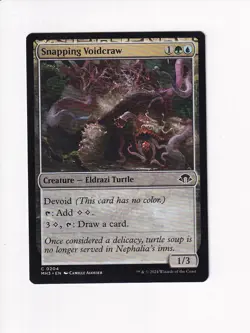 MAGIC THE GATHERING MTG MODERN HORIZONS III MH3 SNAPPING VOIDCRAW (PR) - Image 1