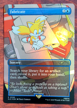 Fabricate 2090 (Rainbow FOIL) 2090 | NM FOIL | Secret Lair Drop SLD Magic MTG - Image 1