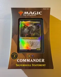 Magic The Gathering: Strixhaven Commander Deck Silverquill Statement NEW Sealed 630509959020 - Image 1