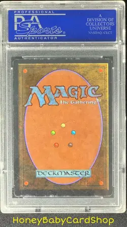 MTG Unlimited Edition 1993 Ancestral Recall PSA 9 Mint Old School 93/94 Power 9 - Image 2