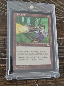 Magic the Gathering - Null Rod - NM Near Mint Condition - 1997 MTG - Image 1