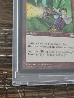 Magic the Gathering - Null Rod - NM Near Mint Condition - 1997 MTG - Image 3