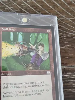 Magic the Gathering - Null Rod - NM Near Mint Condition - 1997 MTG - Image 5