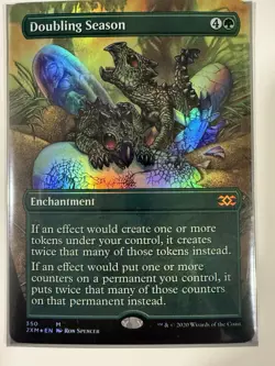 Doubling Season - Foil - Borderless - MTG Double Masters - RareCo - Image 1