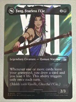 MTG / Fang, Fearless l'Cie / FIN / #526 / SURGE FOIL (Borderless) Uncommon / NM - Image 1