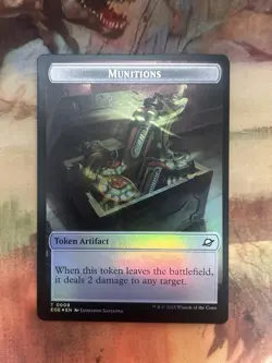 Robot / Munitions Token - EOE - MTG - EN - NM - 0010/0009 - Foil - Image 2