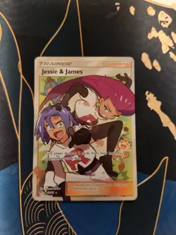 Jesse And James 68/68 Hidden Fates Full Art Trainer Pokemon Trading Card Game - Image 1