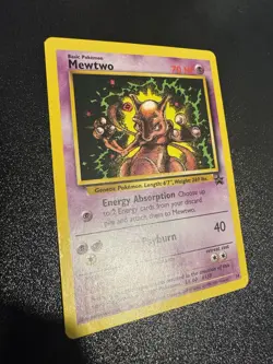 Mewtwo #14 Black Star Promo LP Pokemon Card - Image 2
