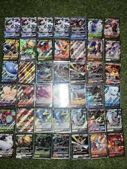Pokemon Card Lot 42 Official TCG Cards + Ultra Rare | VMAX GX EX VSTAR OR V - Image 1