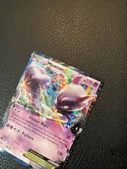 Mewtwo EX 61/162 XY Breakthrough C1 Pokemon TCG 2015 Holo Ultra Rare LP+ - Image 2