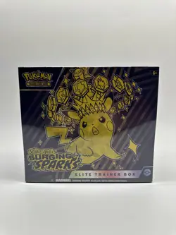 Pokemon Scarlet & Violet Surging Sparks Elite Trainer Box NEW SEALED - Image 1