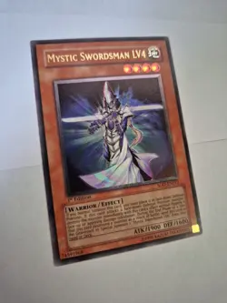 Yu-Gi-Oh Mystic Swordsman LV4 SOD-EN012 1st Edition Ultimate Rare - Image 3