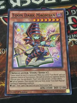 YUGIOH! Toon Dark Magician - MP17-EN083 - Super Rare 1st Edition NM - Image 1