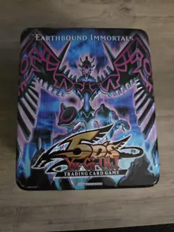 Konami 5D's Yu-Gi-Oh! TCG Earthbound Immortals 2009 Collectors Tin Only - Empty - Image 2