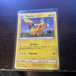 Pikachu SWSH039 SWSH: Sword & Shield Promo Cards Holo - Image 1