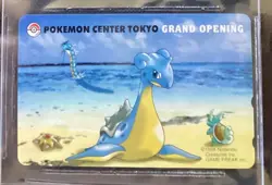 1998 Japanese Pokemon Centre Grand Opening Tokyo Phone Card LAPRAS - BGS 10 - Image 2