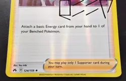 Bede 124/159 - Pokemon Card - Crown Zenith Holo - Image 3