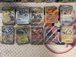 Lot Of (500) Pokemon Bulk Trading Cards-Holo, Reverse, Rare, common & Uncommon - Image 1