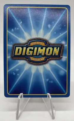 Digimon Card - 1999 SaberLeomon ST-34 - Bandai Digi Battle Vtg Holo LP - Image 2