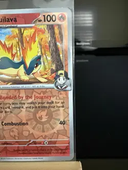 ETHAN’S QUILAVA - 33/182 Destined Rivals - Common Reverse Holo Pokemon TCG Card - Image 3