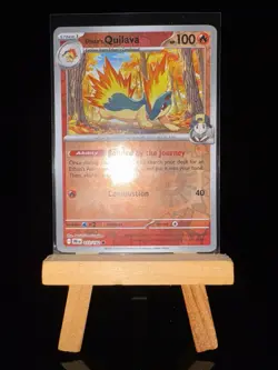 ETHAN’S QUILAVA - 33/182 Destined Rivals - Common Reverse Holo Pokemon TCG Card - Image 4