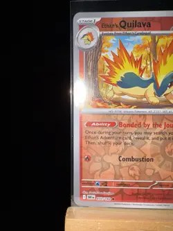 ETHAN’S QUILAVA - 33/182 Destined Rivals - Common Reverse Holo Pokemon TCG Card - Image 5