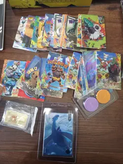 Pokemon Miscellaneous Accessories Lot - EIF 3.0 cards/box, Binders, Dice, Coins - Image 5