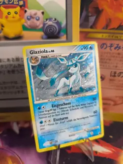 Pokemon Karte Card Glaziola Glaceon Lv. 46 Majestic Dawn Deutsch Holo Exc - Image 1