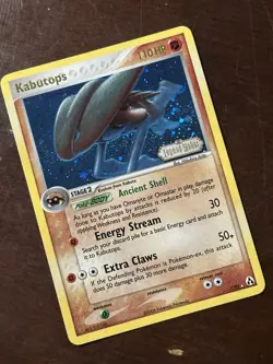 Kabutops Reverse Holo 7/92 ex Legend Maker Stamp 2006 LP Vintage Pokemon Card - Image 1