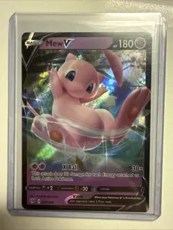Pokemon Mew v Darkness Ablaze TCG Holo Card 069/189 Regular Ultra Rare - Image 1
