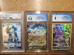 Pokemon TCG Cgc Graded Cards 6-card Lot Pikachu Vmax, Leafeon - Image 2
