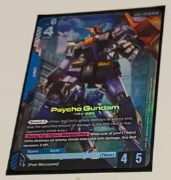 Psycho Gundam GD02-001 LR Gundam Card Game - Image 1