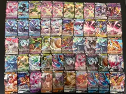 300 V Only Holo Full Arts Lot Set Pokemon Japanese Trading Cards Genuine K567 - Image 4