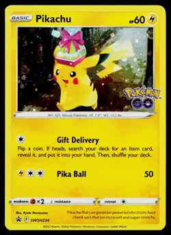 Pikachu SWSH234 SWSH: Sword & Shield Promo Cards #8 *SWIRL* - Image 1