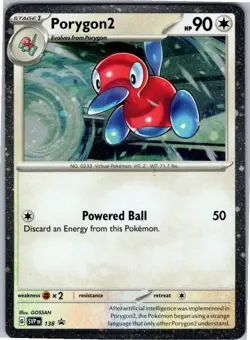 Porygon2 - (Cosmos Holo) Promo SV: Scarlet & Violet Promo Cards 138 NM - Image 1