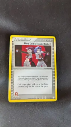 Pokemon Card- Here Comes Team Rocket! -111/109 -Rocket EX Returns-Holo - Image 1
